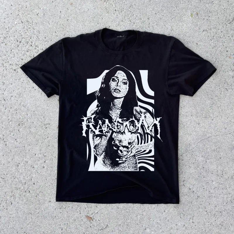 PSYCHEDELIC TEE (BLACK) sold by Ransom