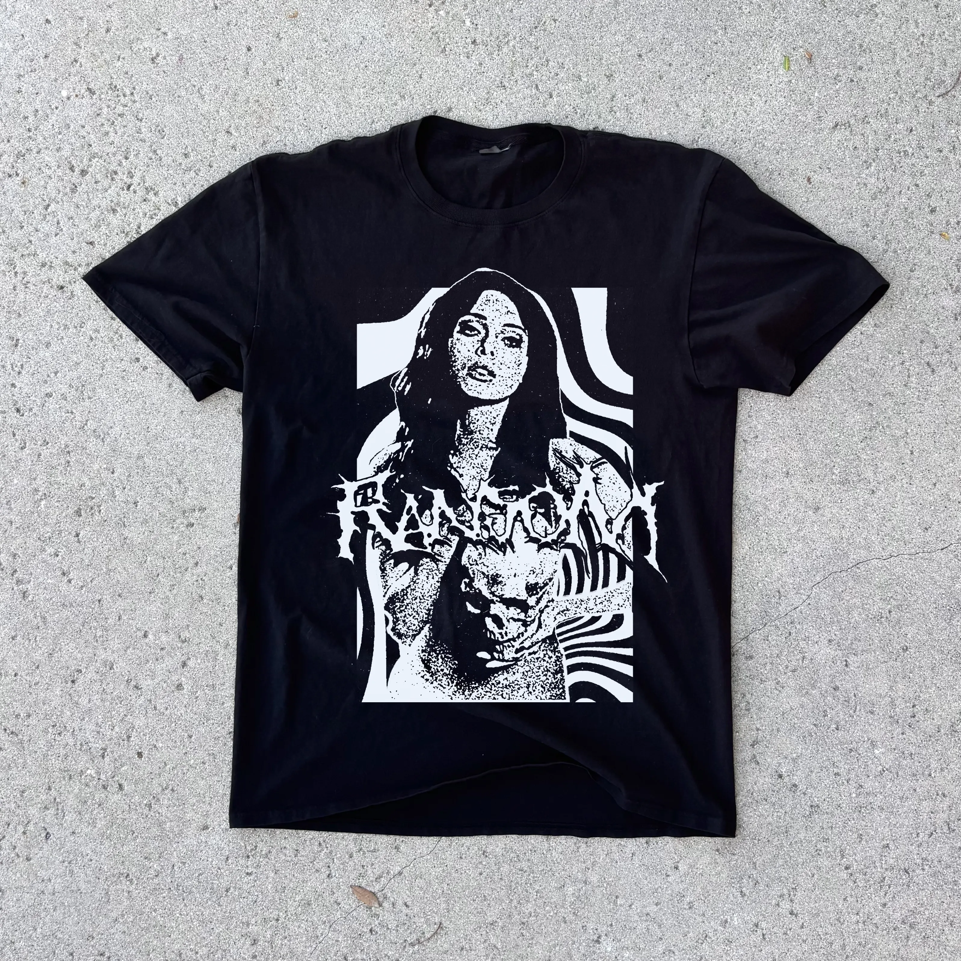 PSYCHEDELIC TEE (BLACK) sold by Ransom