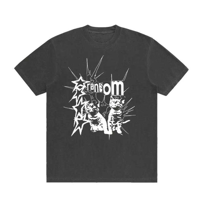 KITTIE TEE (GREY) sold by Ransom