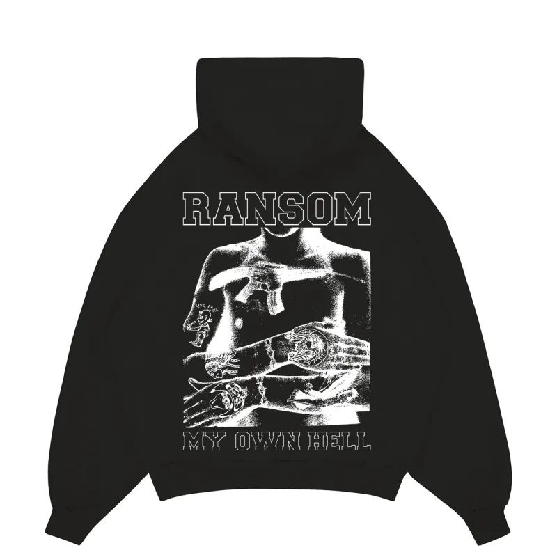 MY OWN HELL HOODIE (BLACK) sold by Ransom