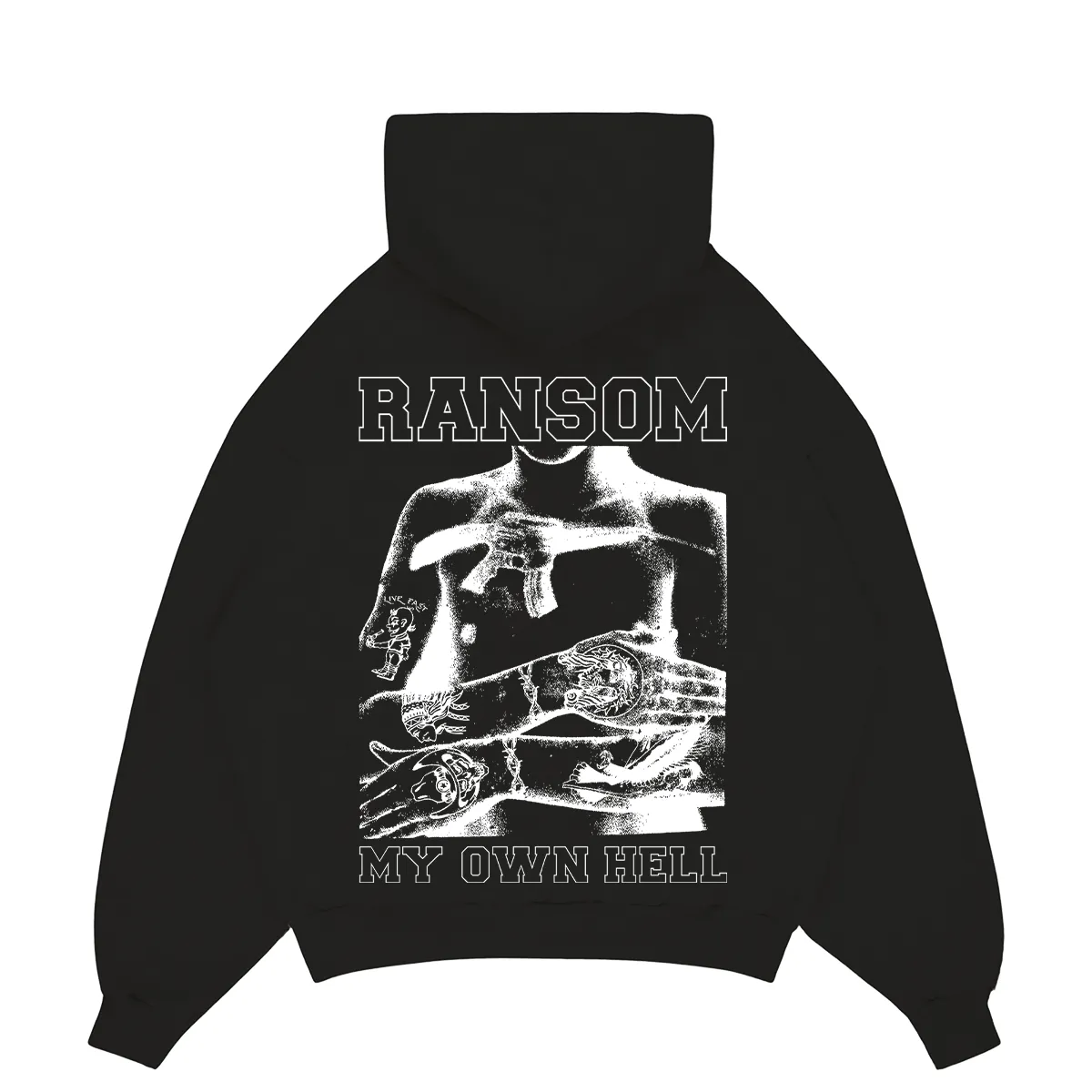 MY OWN HELL HOODIE (BLACK) sold by Ransom