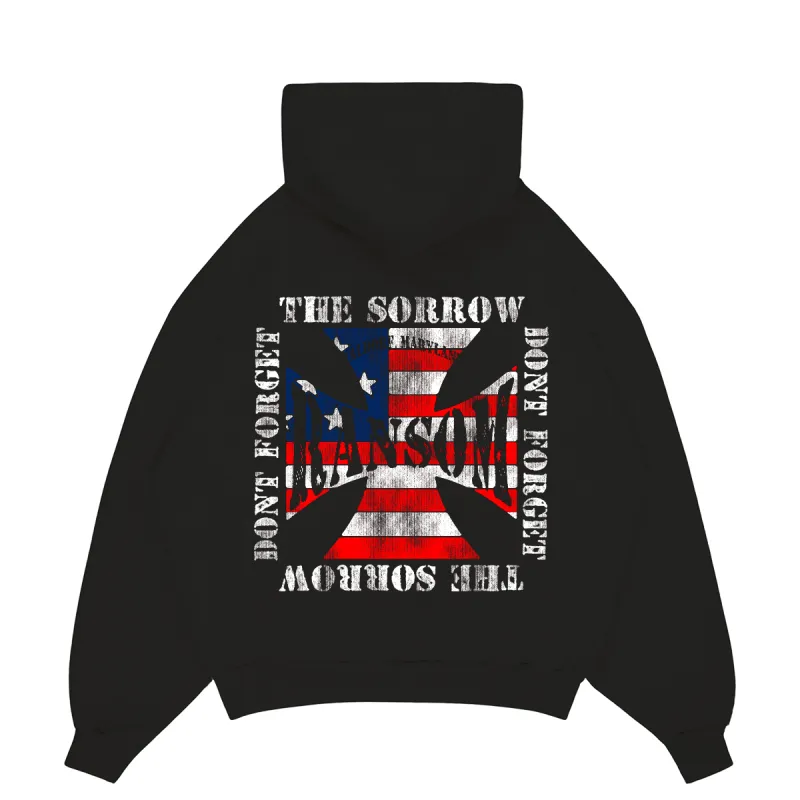 SORROW HOODIE (BLACK) sold by Ransom