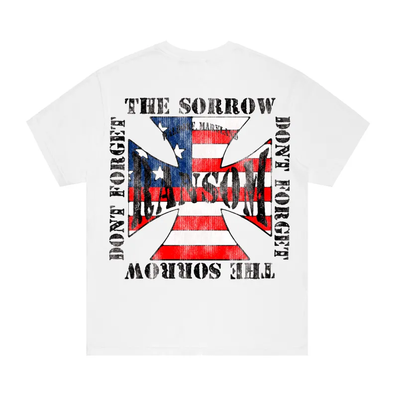 SORROW TEE (WHITE) sold by Ransom