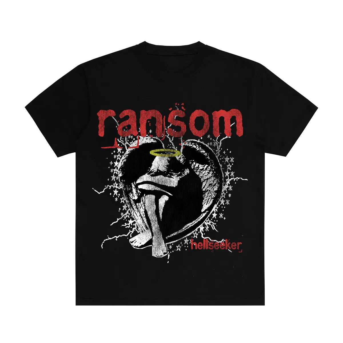 HELLSEEKER TEE (BLACK) sold by Ransom