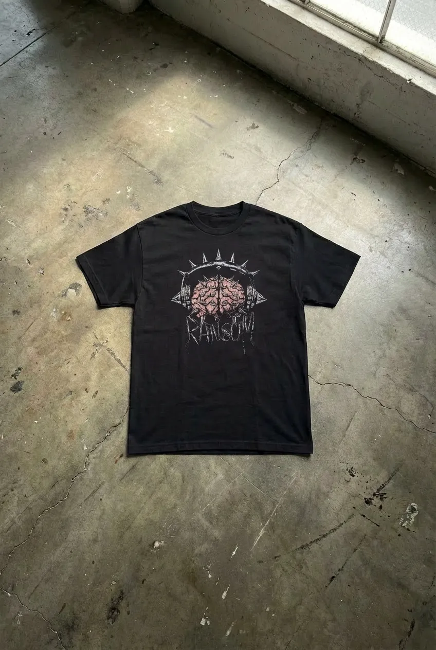 BRAIN TEE sold by Ransom product image thumbnail 2