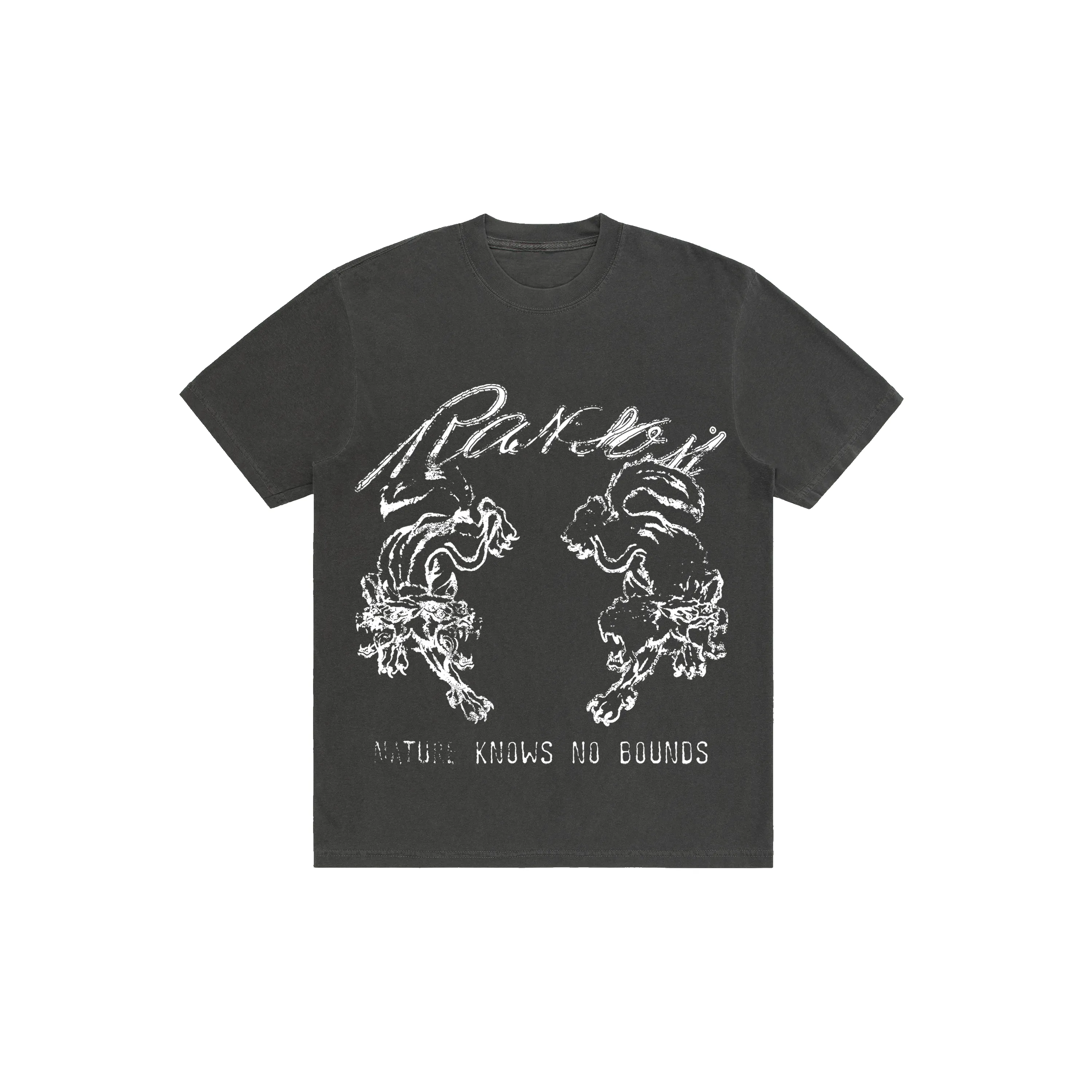 TWO HEADED TEE (GREY) sold by Ransom