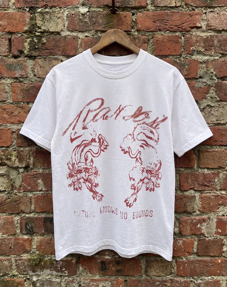 TWO HEADED TEE (WHITE) sold by Ransom product image thumbnail 2