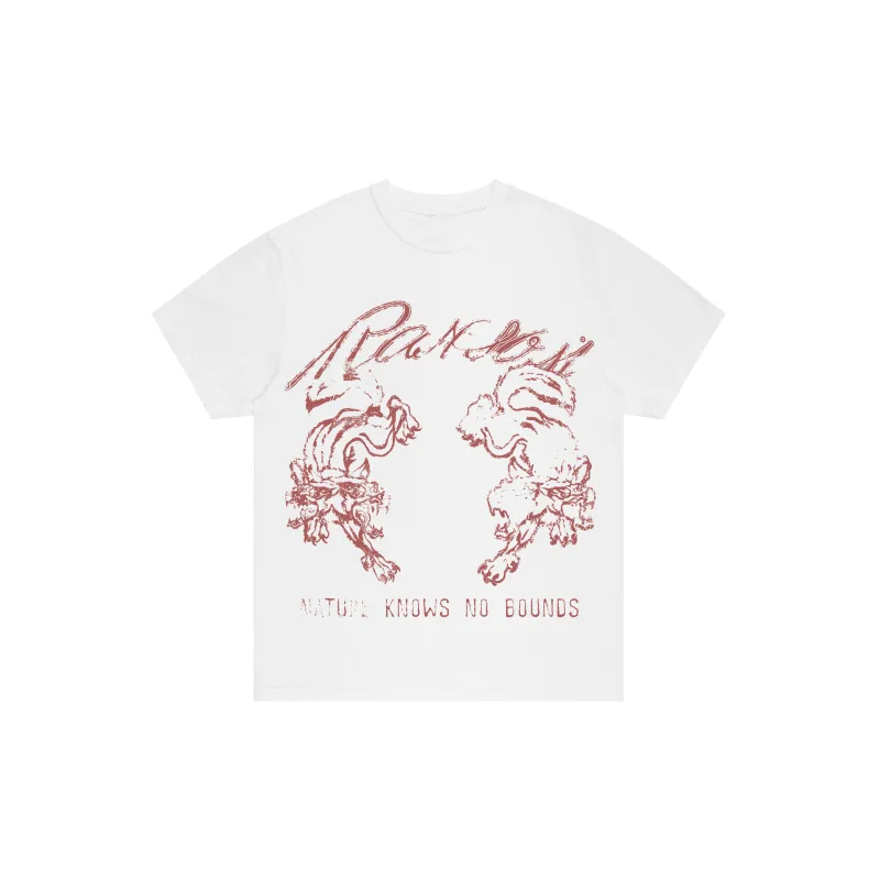 TWO HEADED TEE (WHITE) made by Ransom