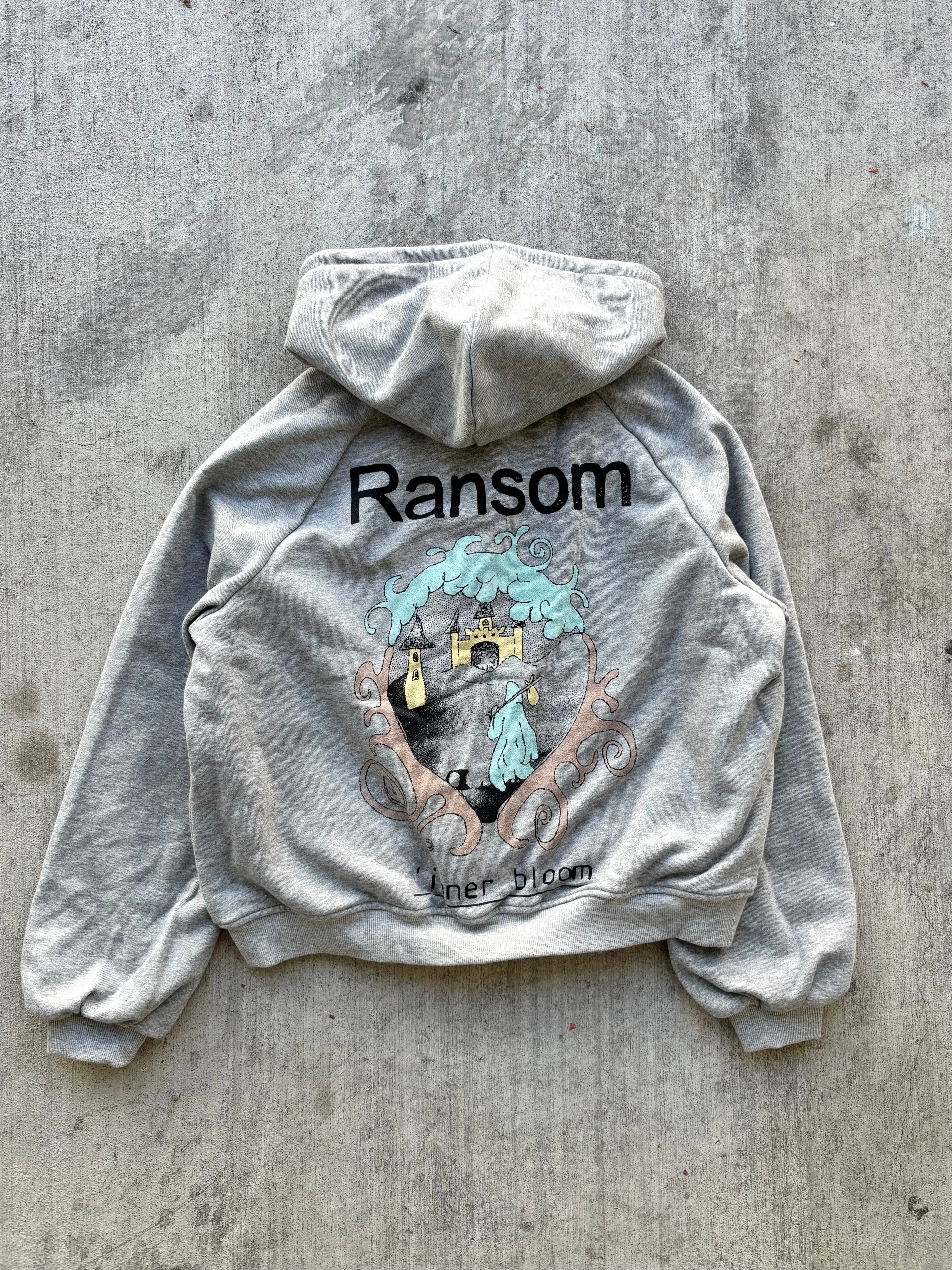 FLANNEL HOODIE sold by Ransom product image thumbnail 3