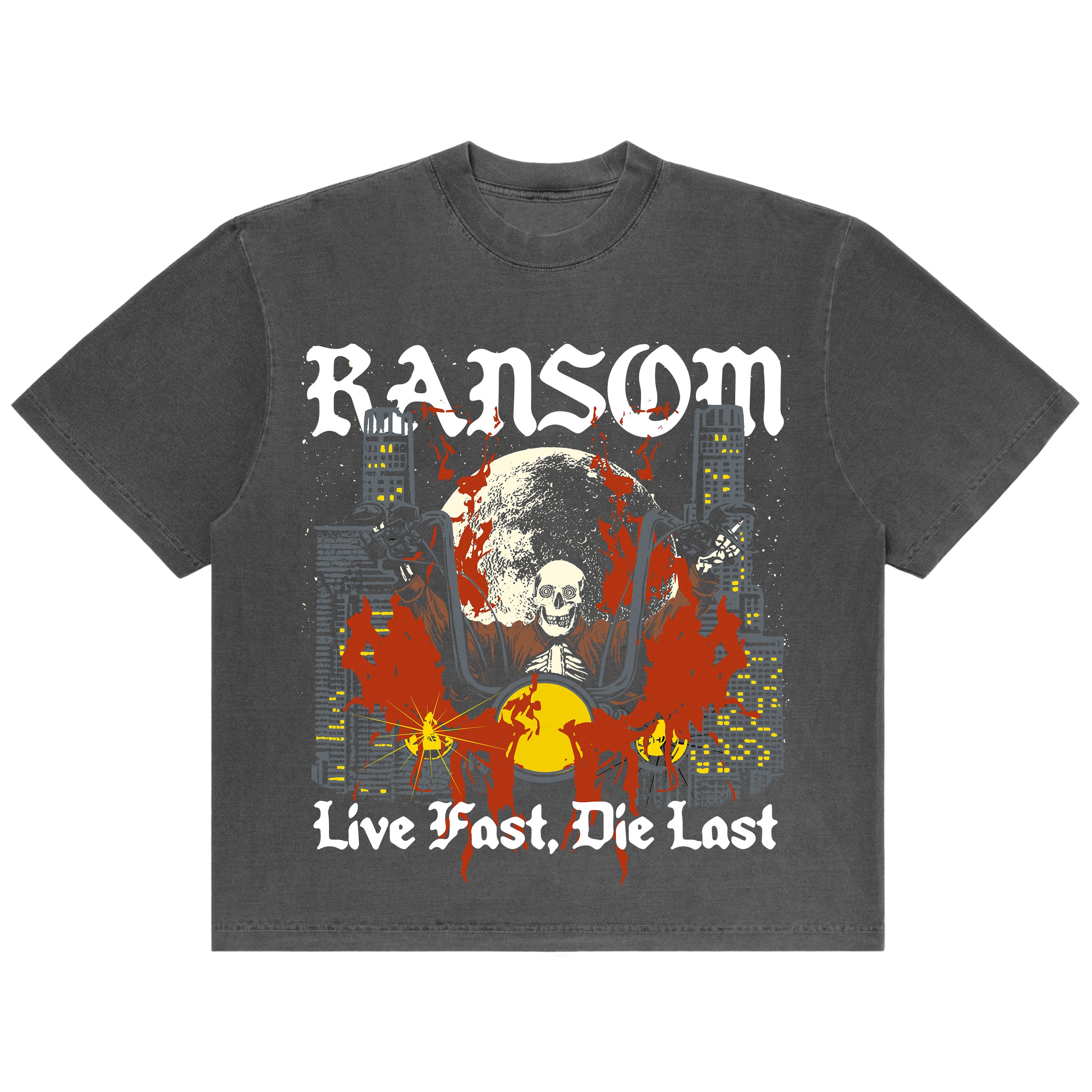 LIVE FAST TEE (RESTOCK) sold by Ransom