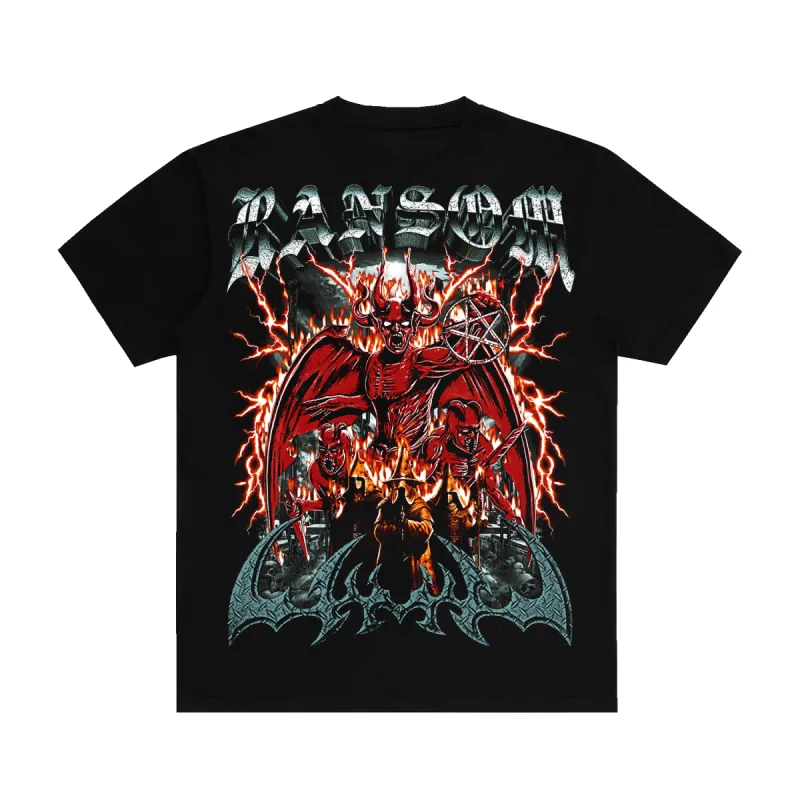 HEAVY METAL TEE (BLACK) sold by Ransom