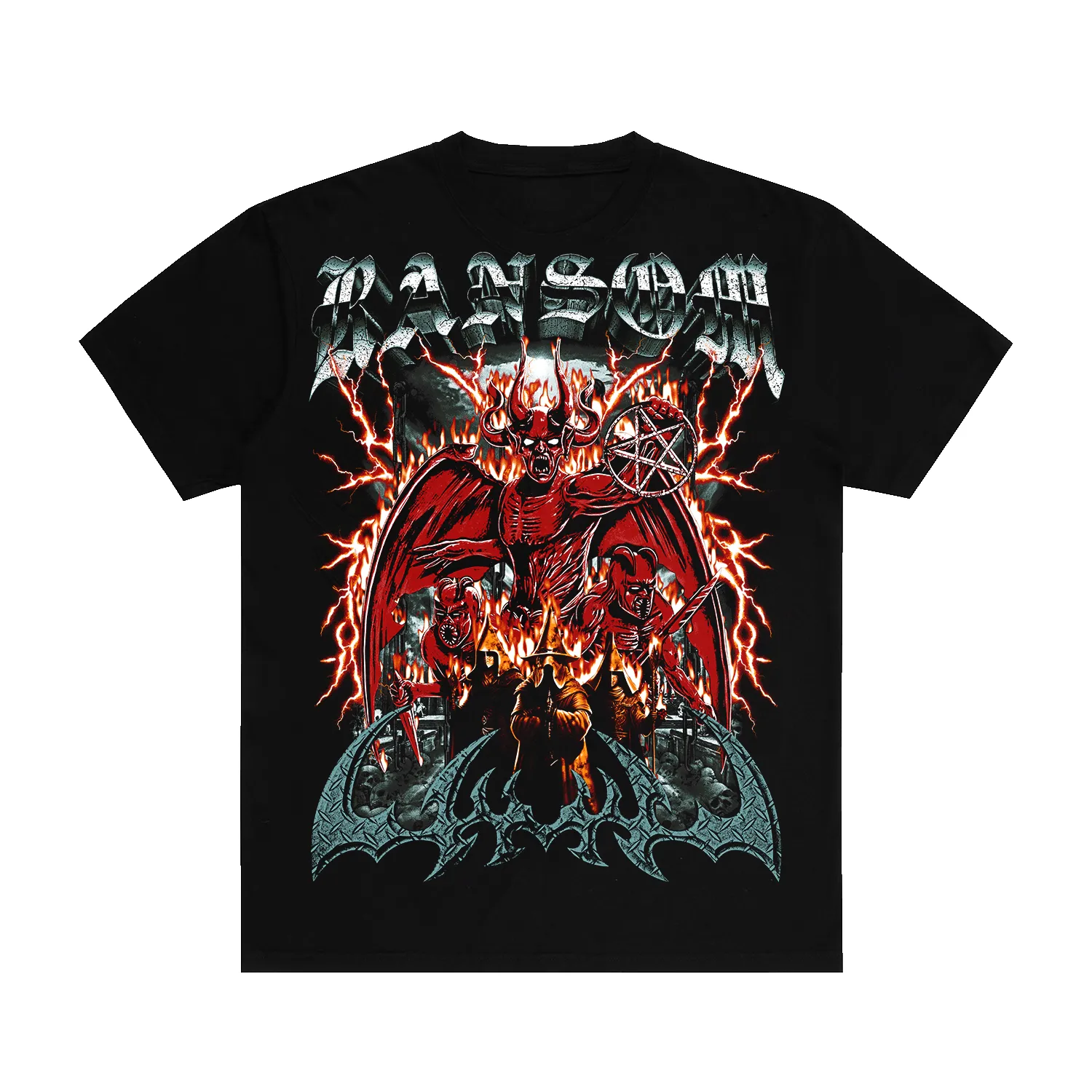 HEAVY METAL TEE (BLACK) sold by Ransom