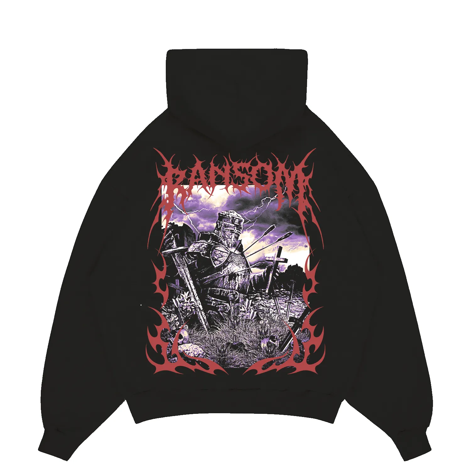 KNIGHT HOODIE (BLACK) sold by Ransom