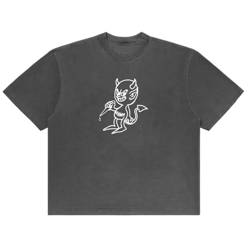 DEVIL LOGO TEE (RESTOCK) sold by Ransom
