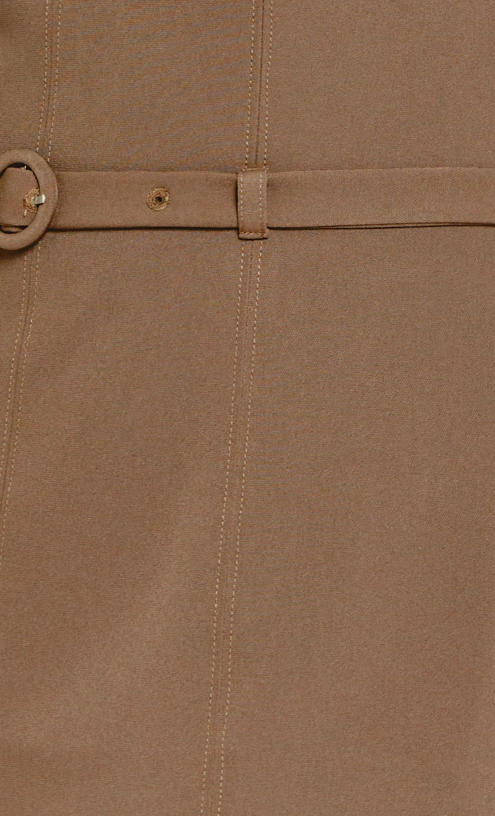 Mocha 2 in 1 Belted Playsuit sold by Rare London product image thumbnail 4