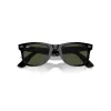 Ray-Ban Original Wayfarer Classic Sunglasses Black Frame Green Lenses 50-22 sold by Ray-Ban