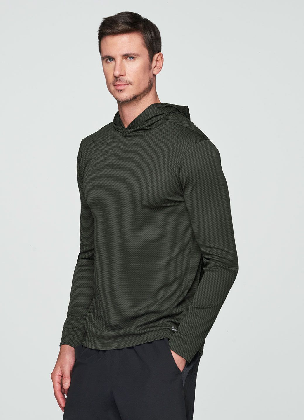 Everyday Textured Hoodie sold by RBX