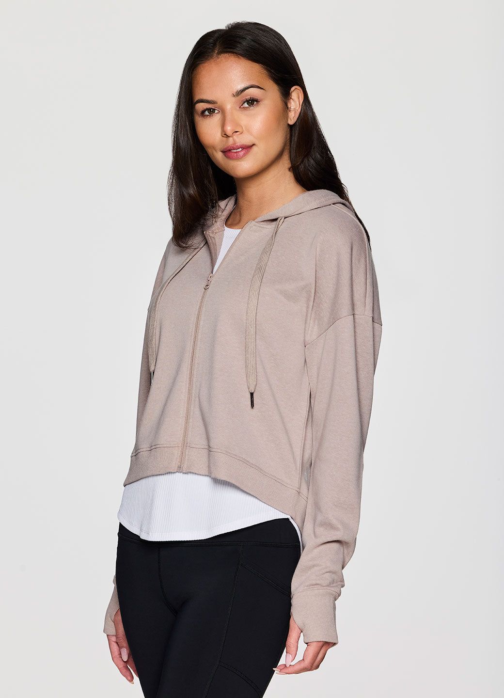 Brooke Daily Cropped Hoodie Jacket sold by RBX product image thumbnail 3
