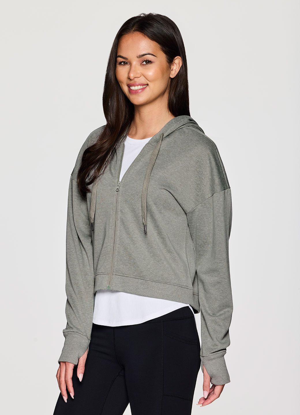 Brooke Daily Cropped Hoodie Jacket sold by RBX product image thumbnail 11