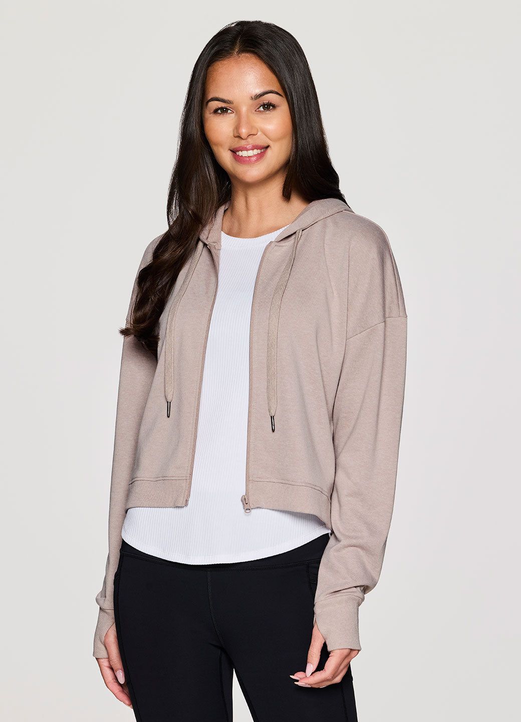 Brooke Daily Cropped Hoodie Jacket sold by RBX product image thumbnail 4