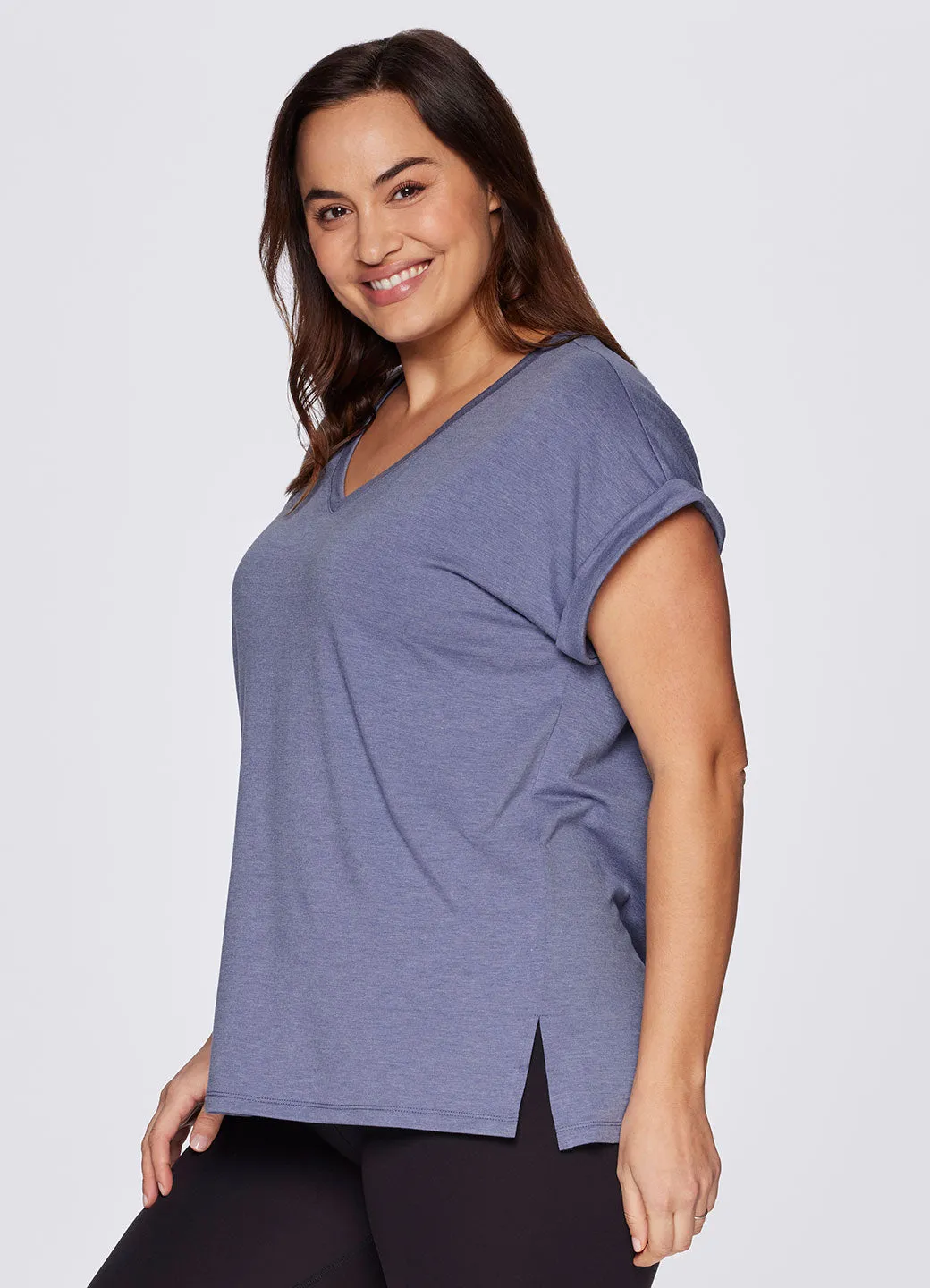 Plus Everyday V-Neck Tunic sold by RBX product image thumbnail 4