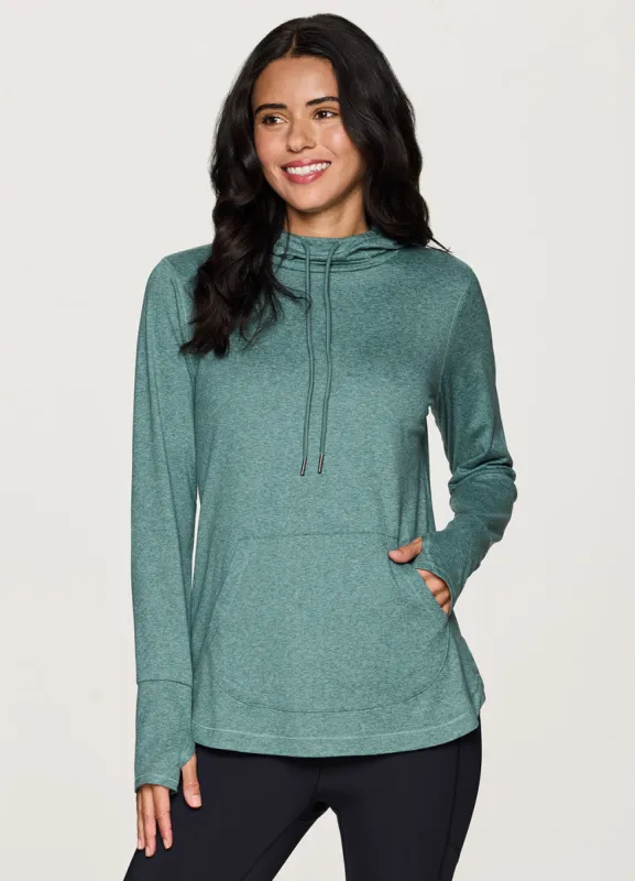 Studio Breathe Super Soft Hoodie Tunic sold by RBX