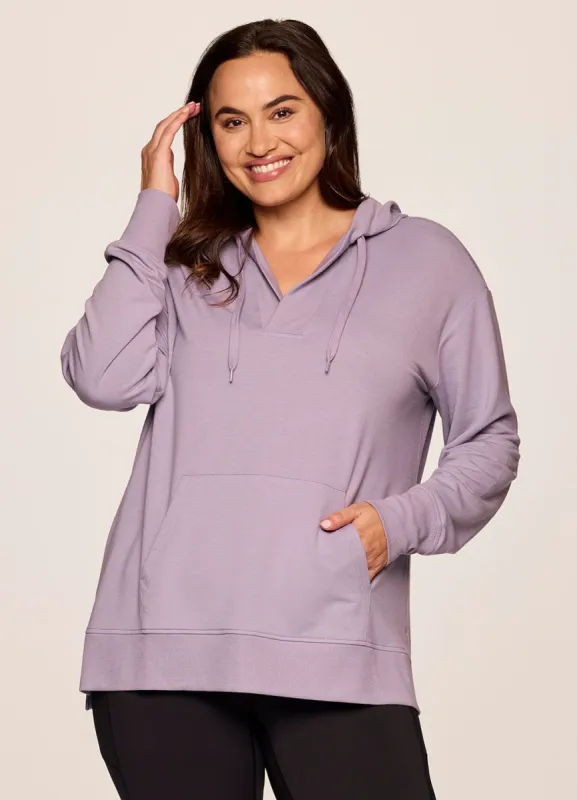 Plus Long Weekend Hoodie Tunic sold by RBX