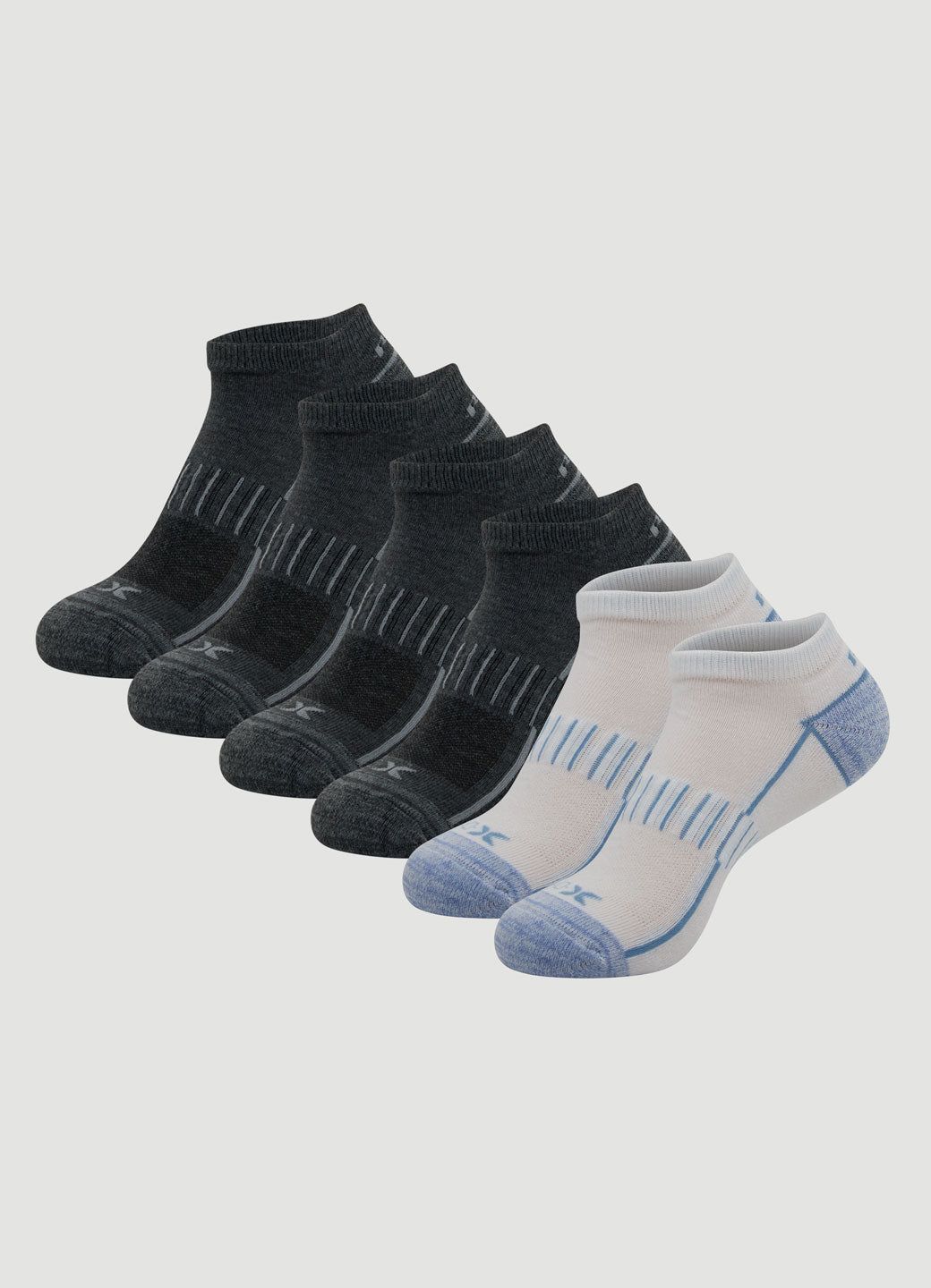 Women's 6-Pack No Show Heel Tab Socks sold by RBX