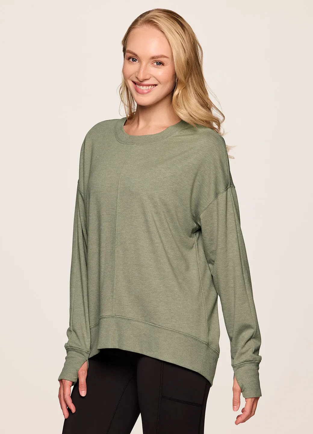 Sunrise French Terry Sweatshirt sold by RBX product image thumbnail 3