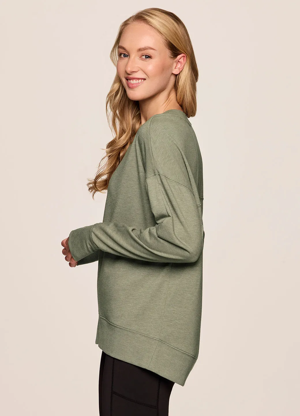 Sunrise French Terry Sweatshirt sold by RBX product image thumbnail 5