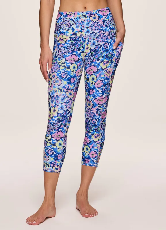 Picking Petals Super Soft Capri sold by RBX