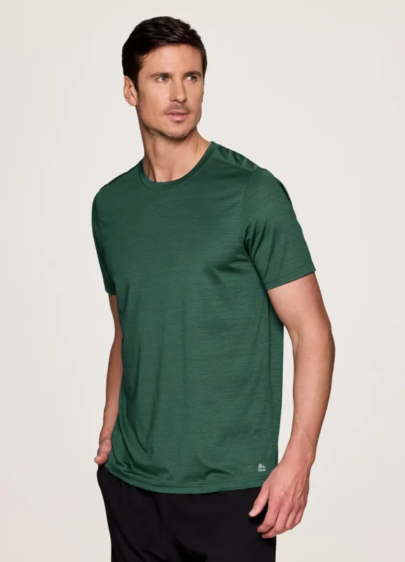 Perfect Stride Mesh Workout Tee sold by RBX