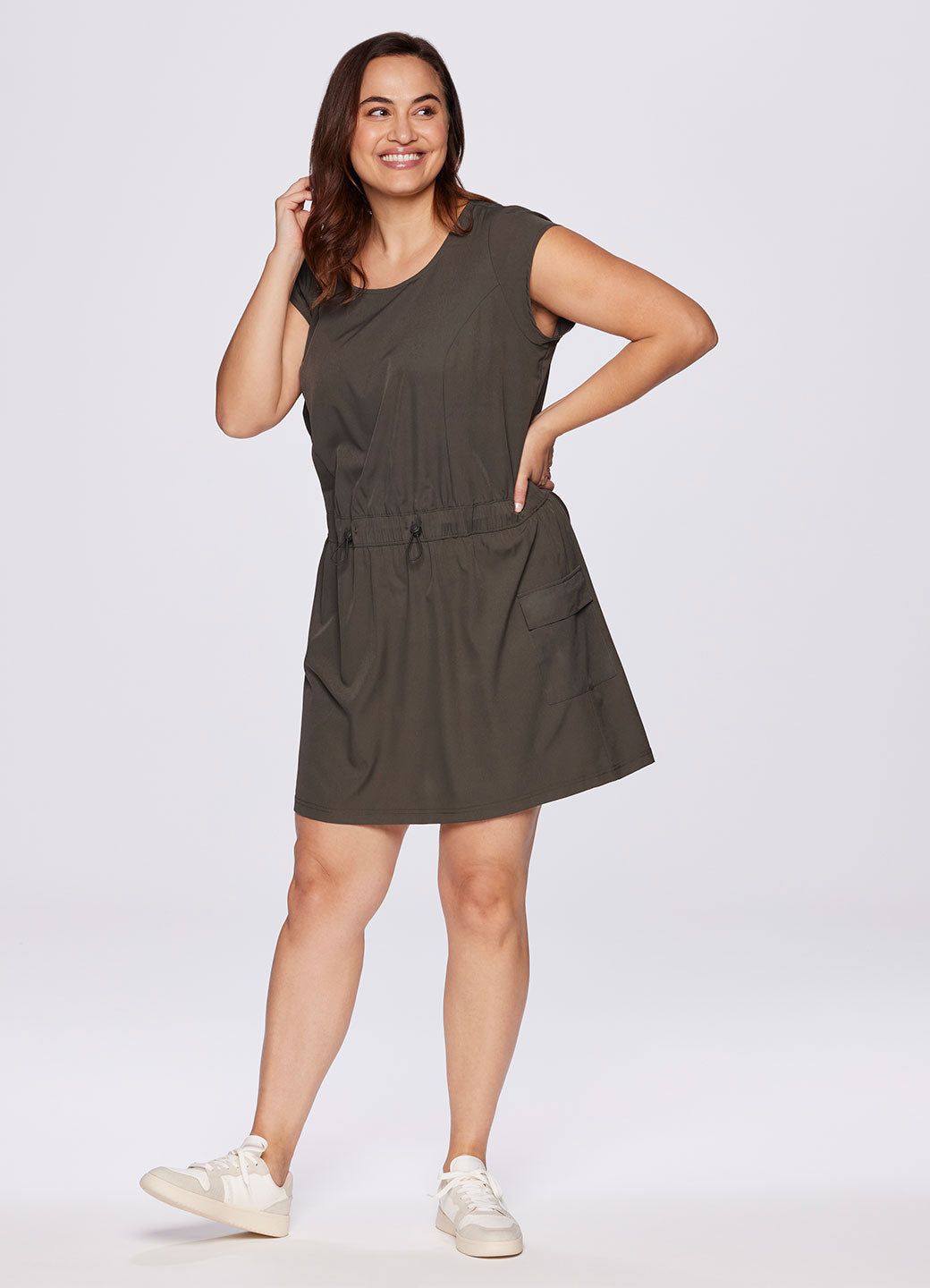 Plus Malden Cargo Dress sold by RBX