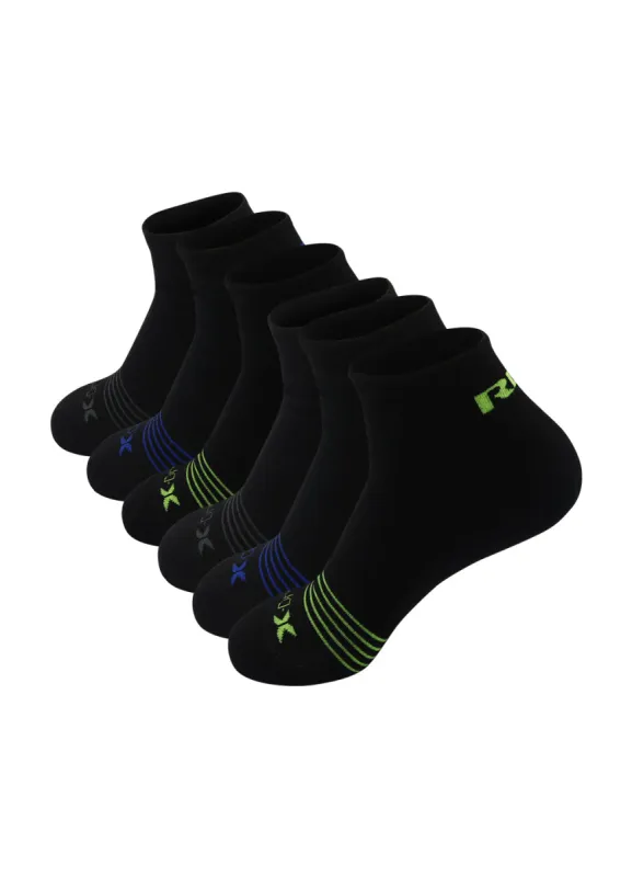 Men's 6-Pack Quarter Socks sold by RBX