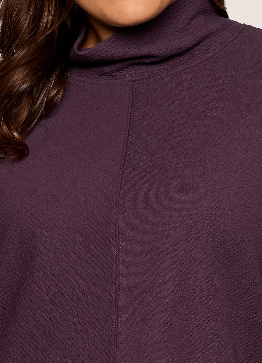 Plus Studio Jacquard Mock Neck Pullover sold by RBX product image thumbnail 5