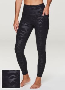Shine Embossed Camo Legging sold by RBX