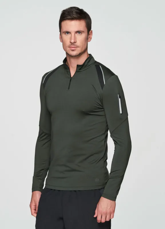 Prime Compression 1/4 Zip Base Layer Tee sold by RBX