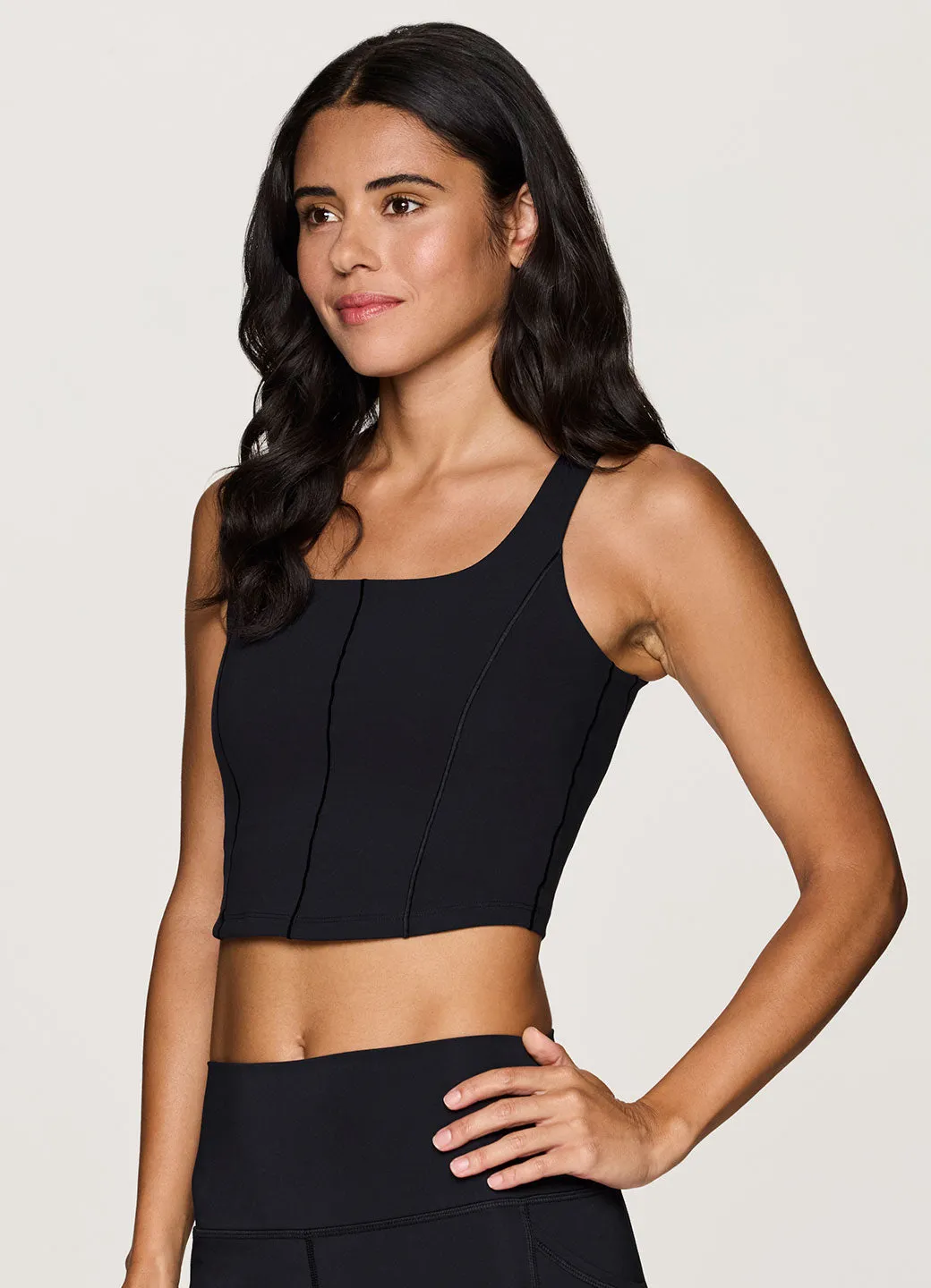 Corset Longline Bra Tank sold by RBX product image thumbnail 5