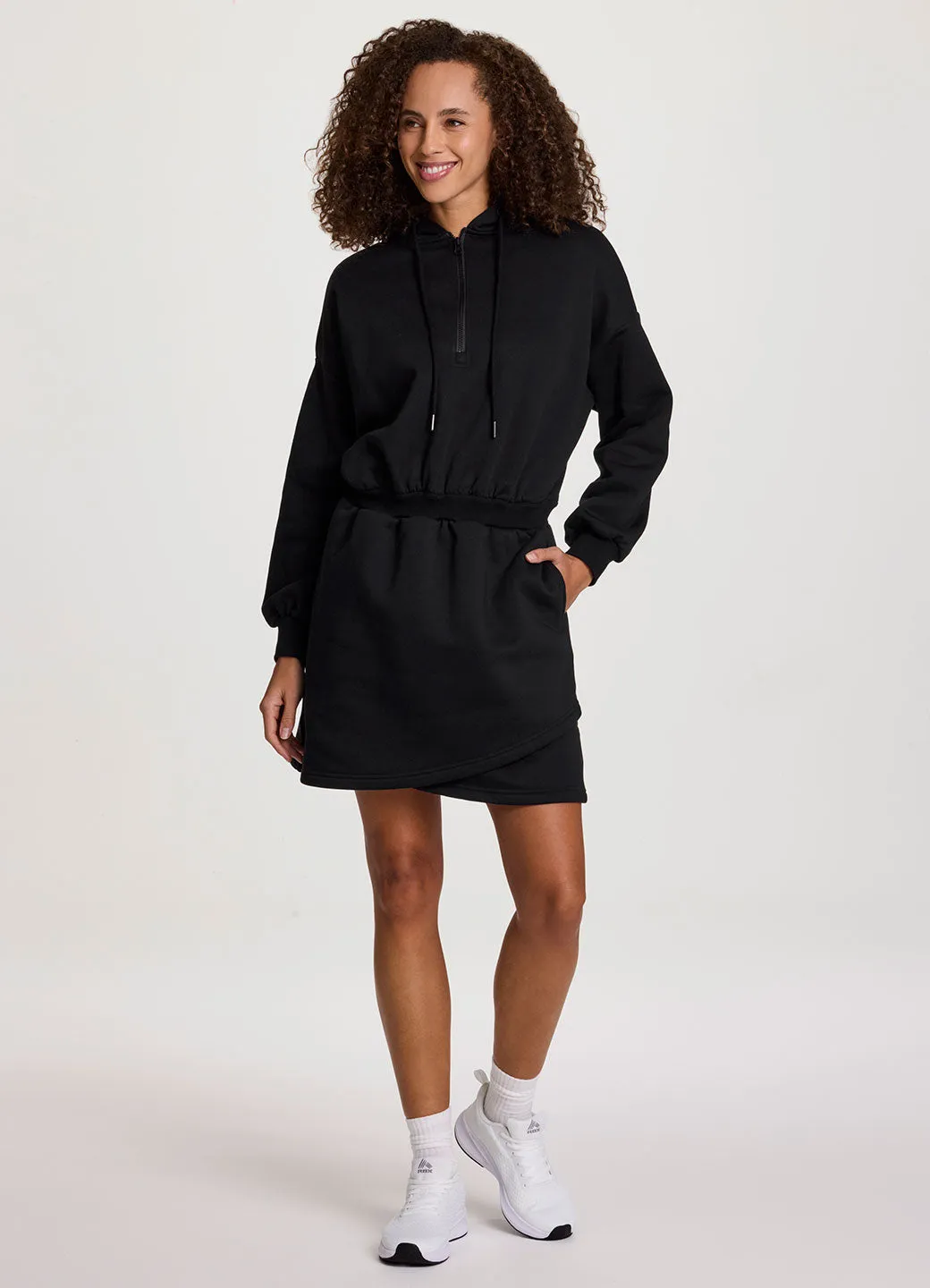 Everyday Fleece Hoodie Dress sold by RBX product image thumbnail 4