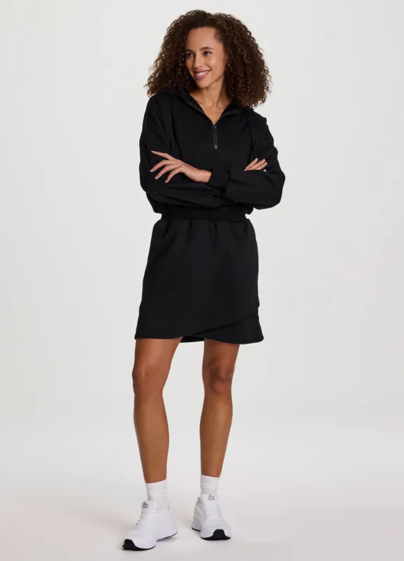 Everyday Fleece Hoodie Dress sold by RBX