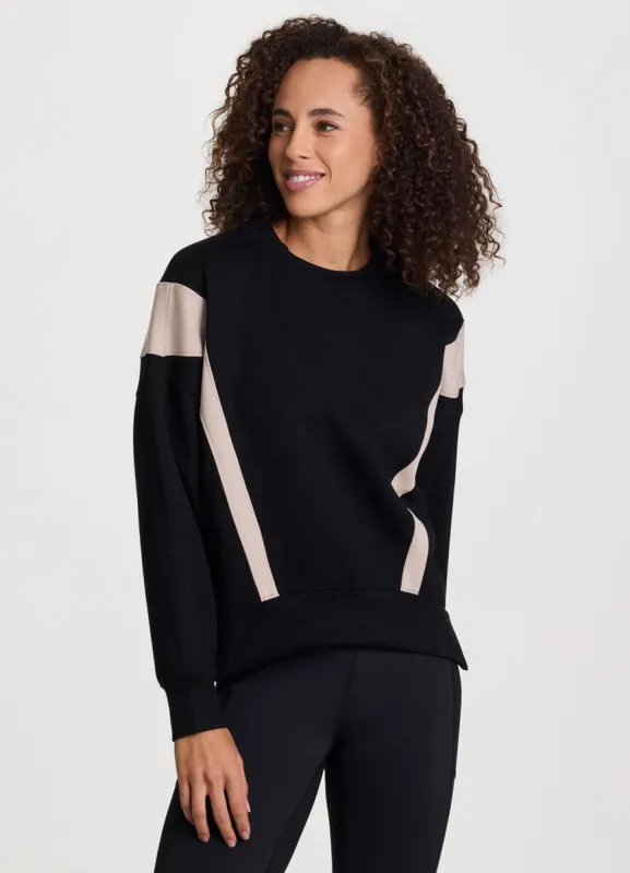 Everyday Scuba Cropped Sweatshirt sold by RBX