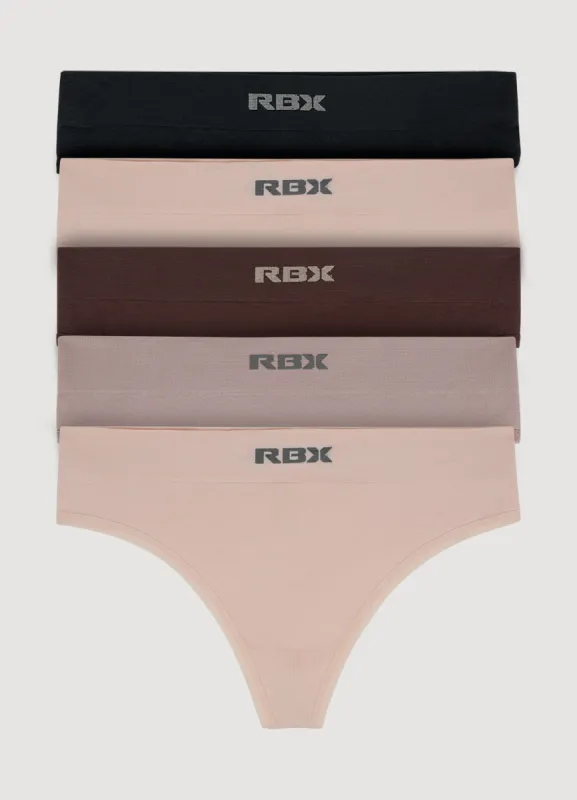 Seamless Thong 5-Pack sold by RBX