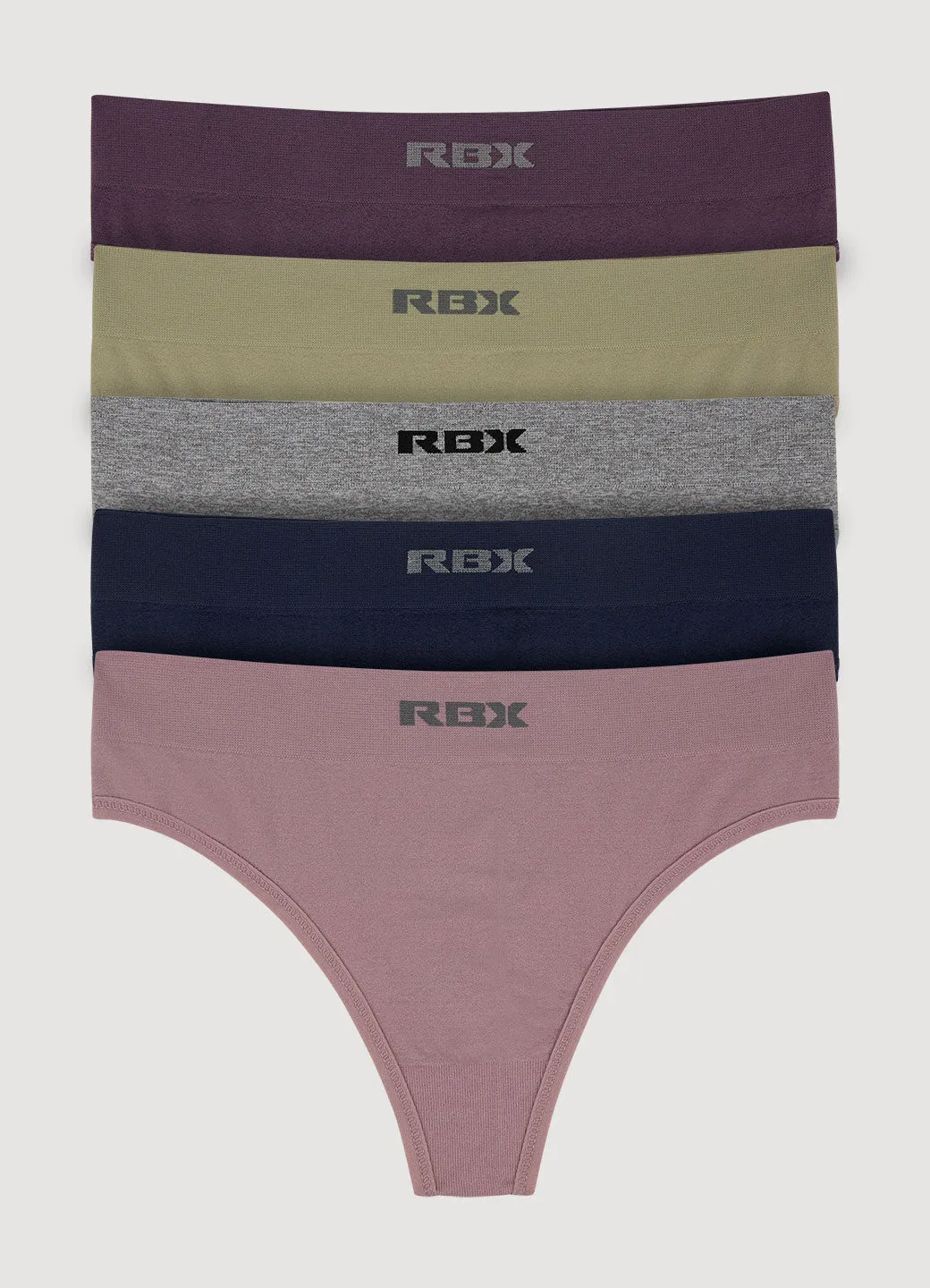 Seamless Thong 5-Pack sold by RBX