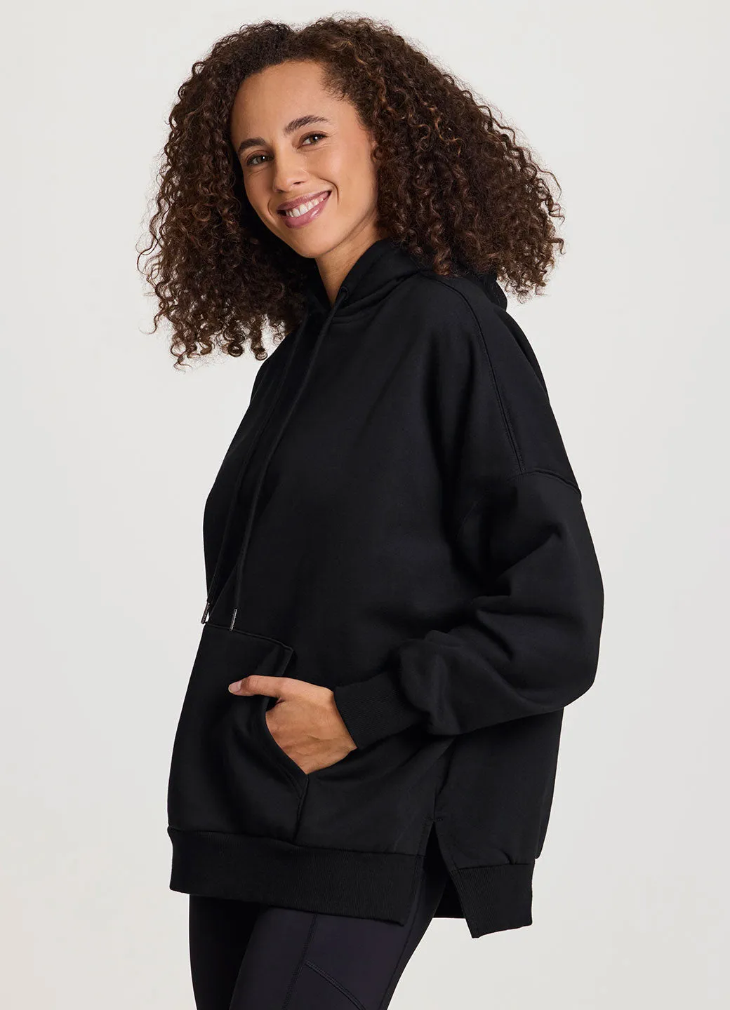 Plus Everyday Go-To Oversized Fleece Hoodie sold by RBX product image thumbnail 5
