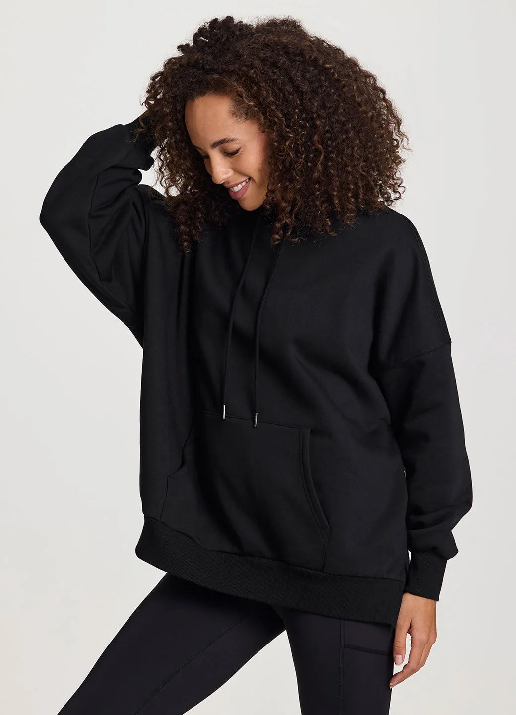 Plus Everyday Go-To Oversized Fleece Hoodie sold by RBX product image thumbnail 4
