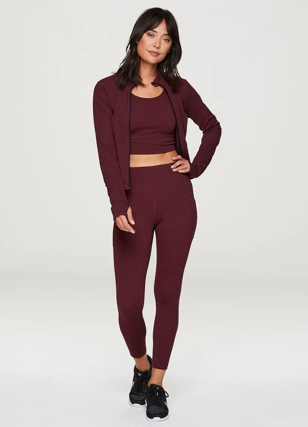 Zen Ribbed Super Soft Bra sold by RBX product image thumbnail 5