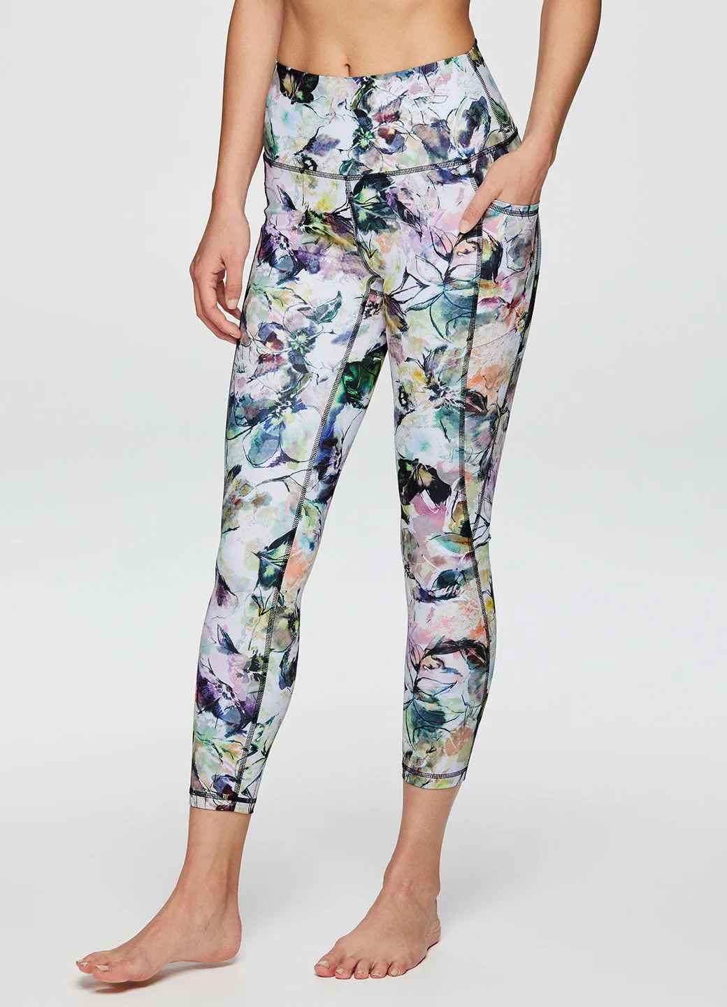 Watercolor Floral 7/8 Legging sold by RBX product image thumbnail 3