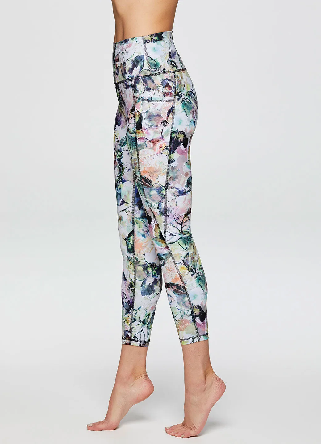 Watercolor Floral 7/8 Legging sold by RBX product image thumbnail 4