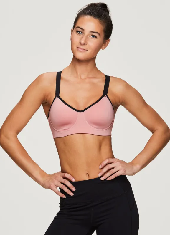 Studio High Impact Mesh Back Bra made by RBX