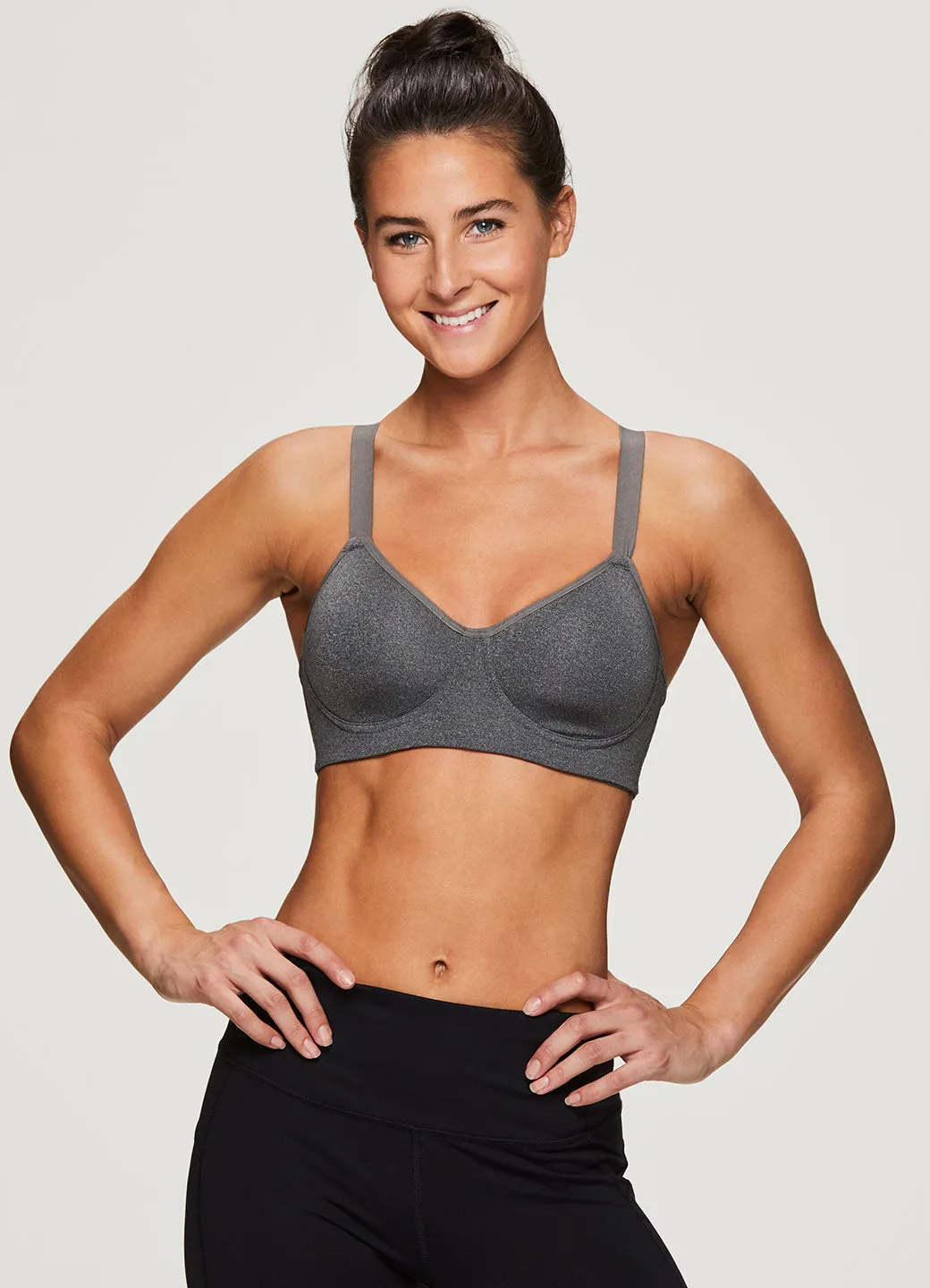 Studio High Impact Mesh Back Bra sold by RBX product image thumbnail 5